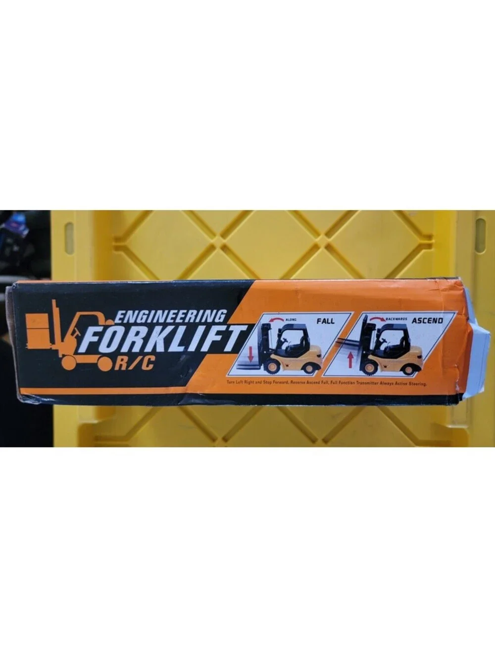 RC Engineering Forklift Toy 6 Function Radio Control 40MHz No. B039 w/ Box